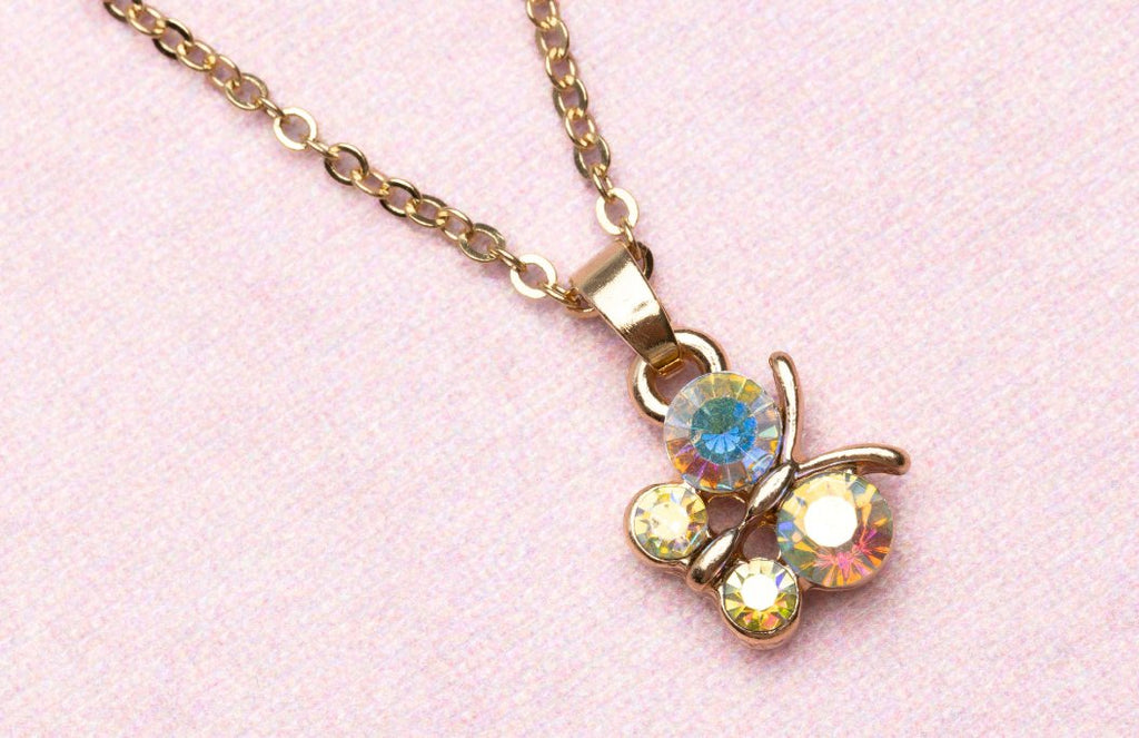 Great Pretenders - Boutique Butterfly Jewel Necklace - Princess and the Pea