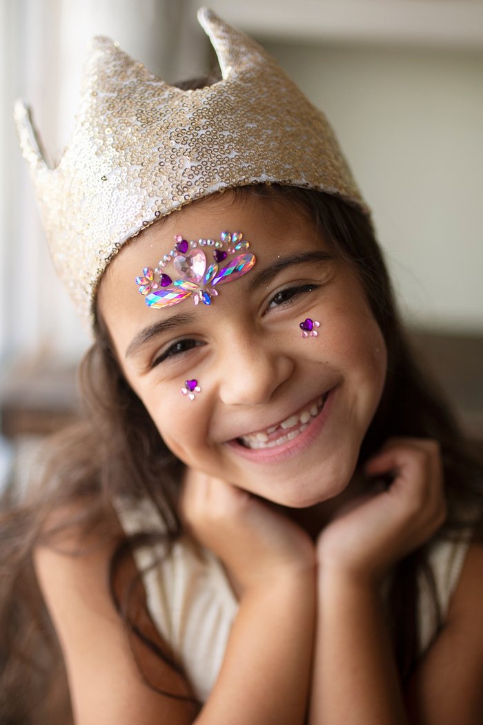 Great Pretenders - Gracious Gold Sequins Crown - Princess and the Pea