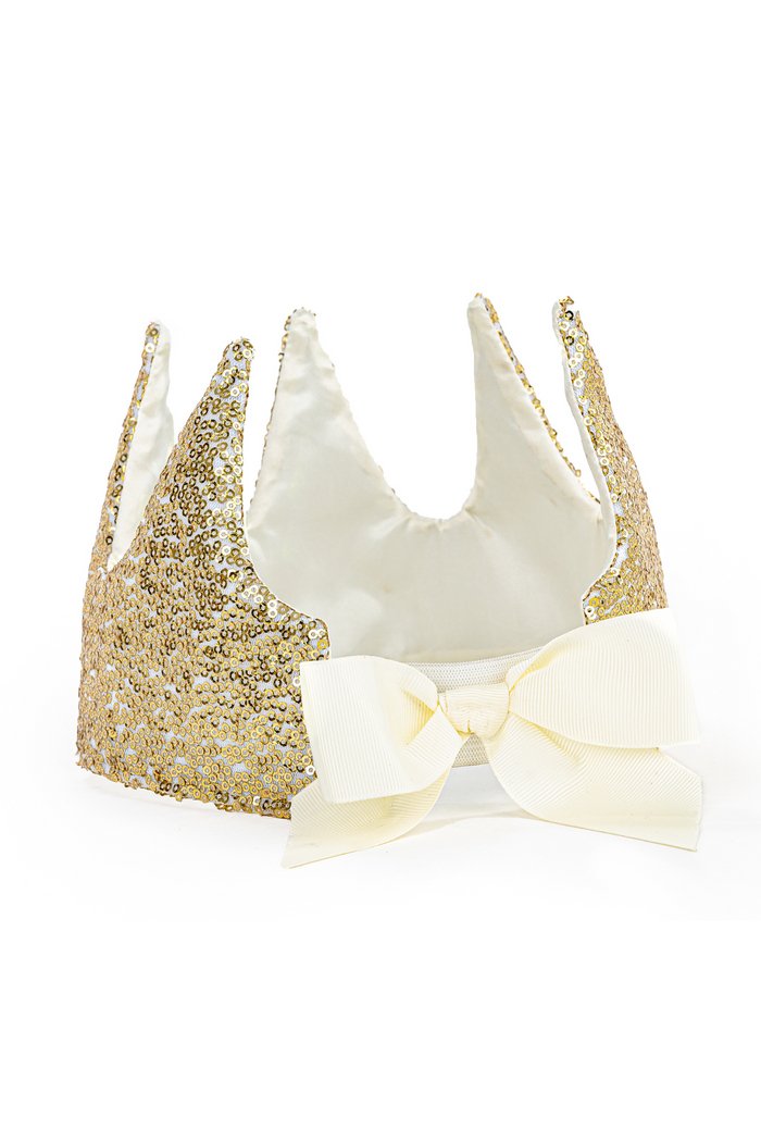Great Pretenders - Gracious Gold Sequins Crown - Princess and the Pea