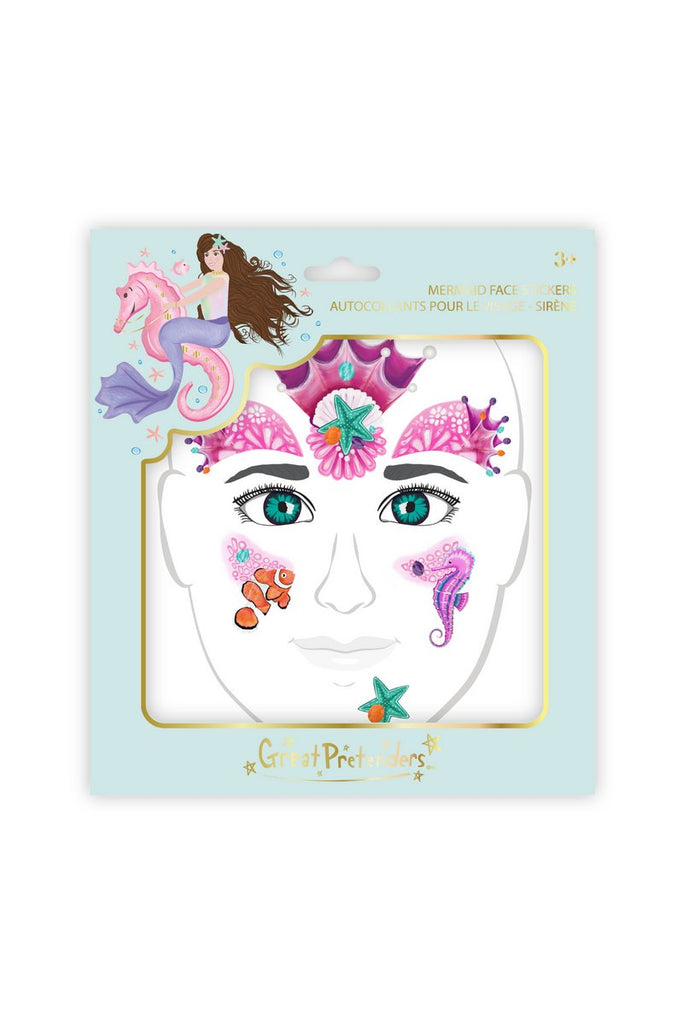Great Pretenders - Mermaid Face Stickers - Princess and the Pea