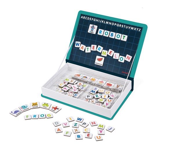 Janod Magnetibook - English Alphabet - Princess and the Pea