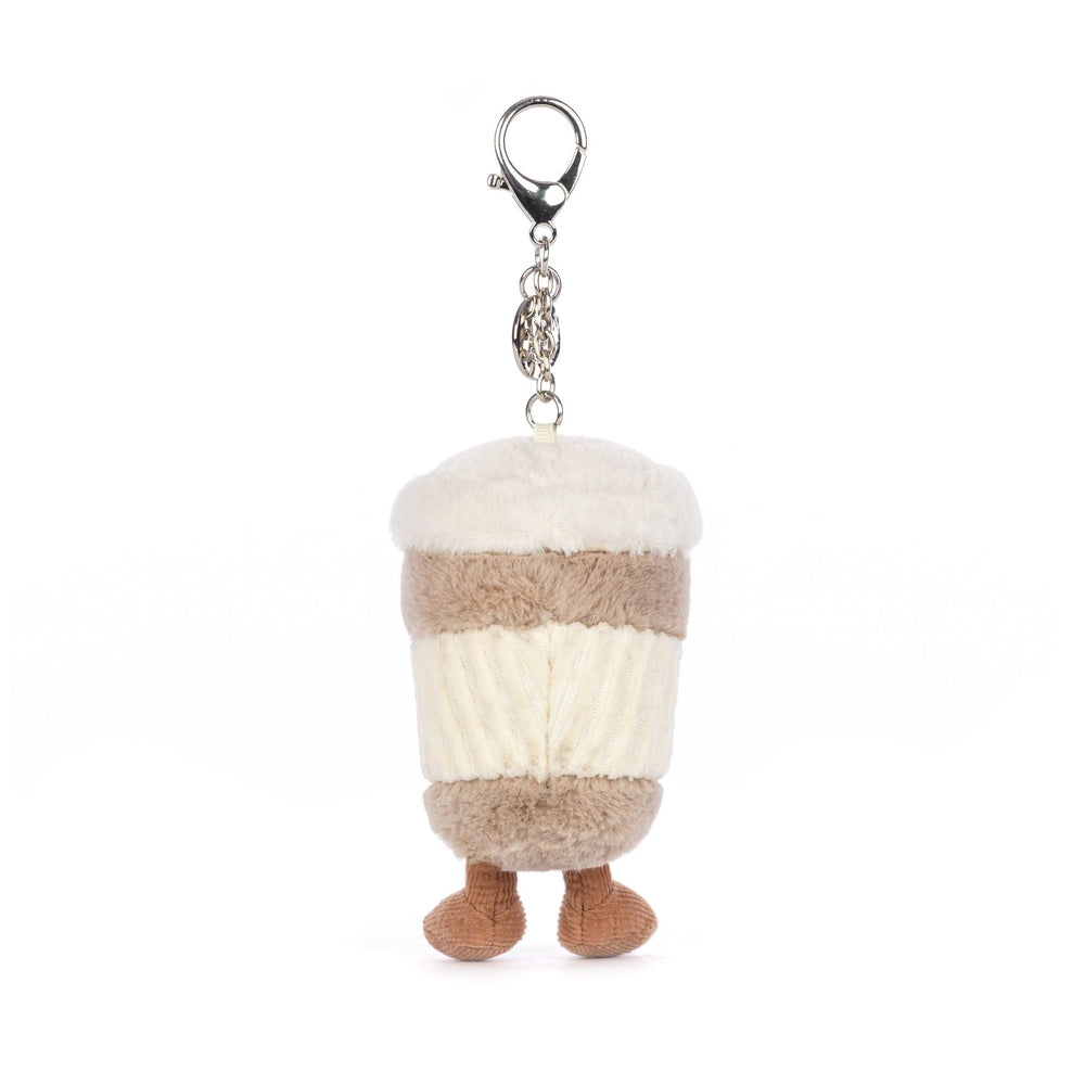 Jellycat Amuseable Coffee-To-Go Bag Charm - Princess and the Pea
