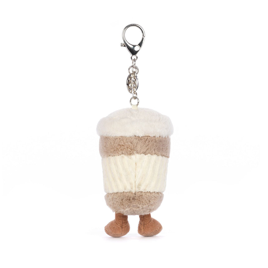 Jellycat Amuseable Coffee-To-Go Bag Charm - Princess and the Pea