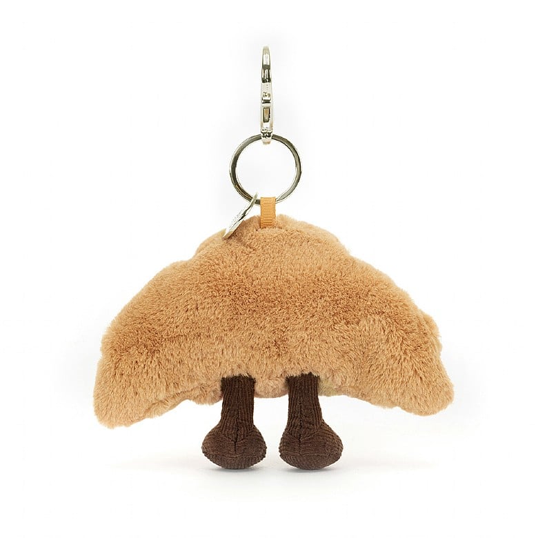 Jellycat Amuseable Croissant Bag Charm - Princess and the Pea