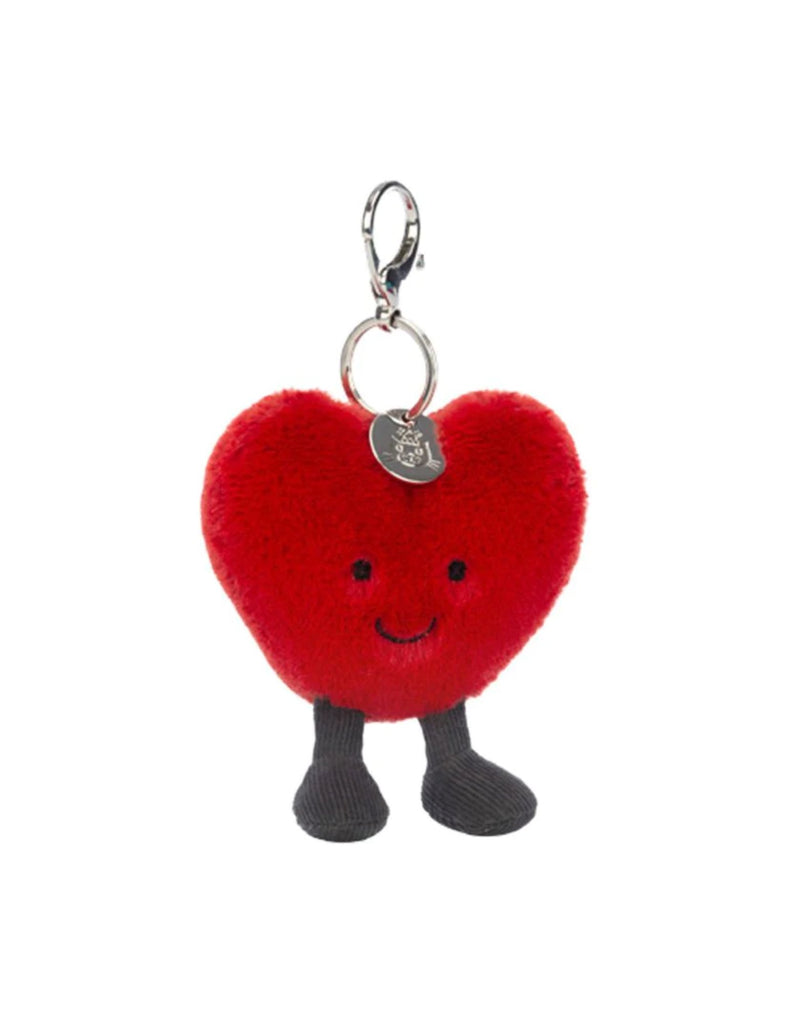 Jellycat Amuseable Heart Bag Charm - Princess and the Pea