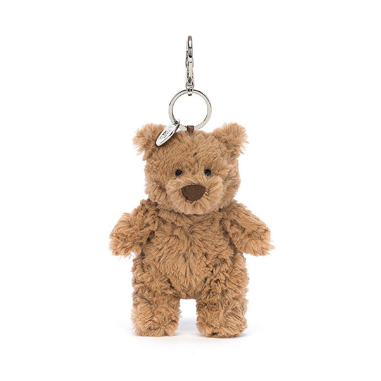 Jellycat Bartholomew Bear Bag Charm - Princess and the Pea