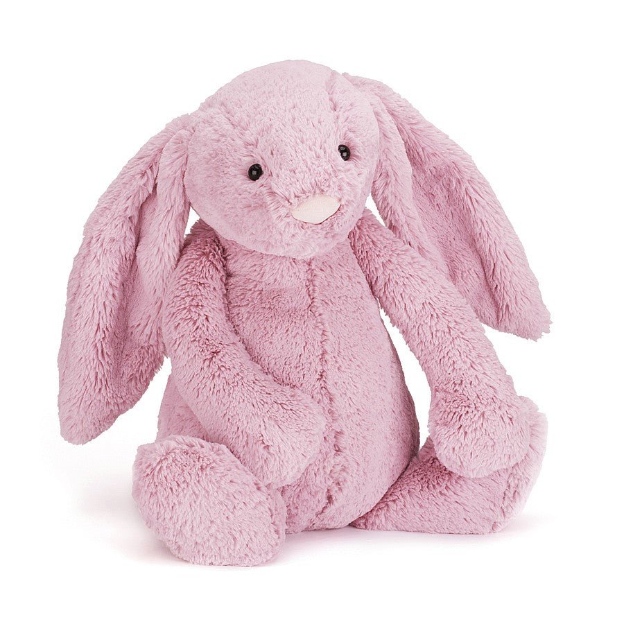 Jellycat Bashful Bunny - Medium Tulip Pink - Princess and the Pea