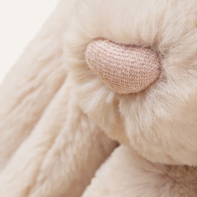 JellyCat Bashful Luxe Bunny Willow - Medium - Princess and the Pea