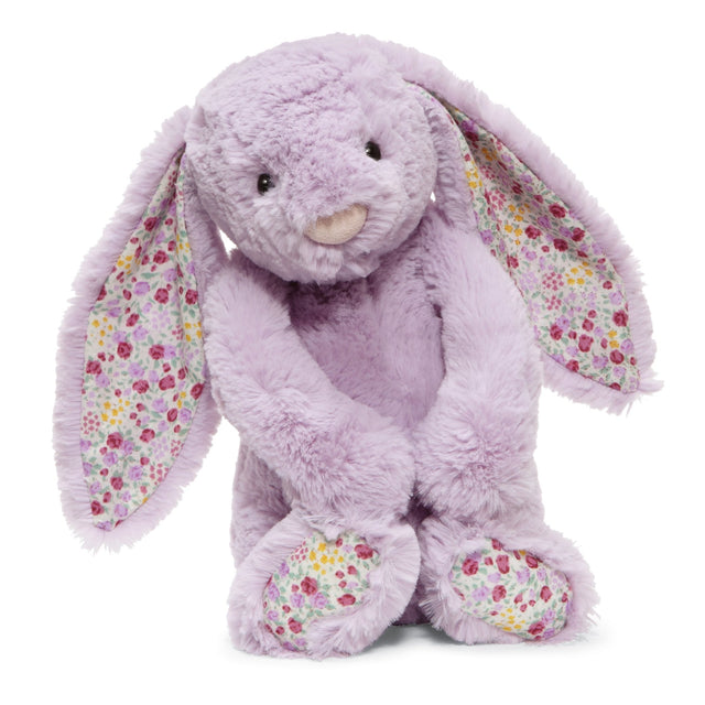 Jellycat Blossom Bunny - Medium Blossom Jasmine (Lilac) - Princess and the Pea