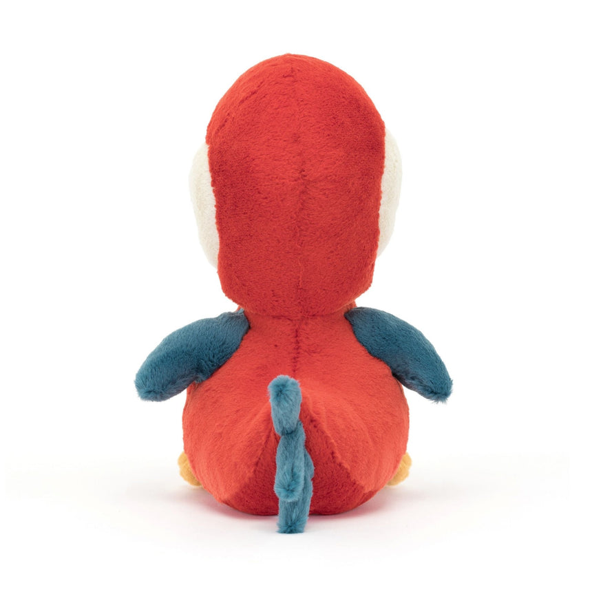 JellyCat Bodacious Beak Parrot - Princess and the Pea