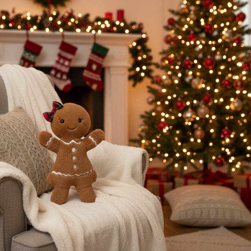 Jellycat Jolly Gingerbread Ruby Original Size - Princess and the Pea