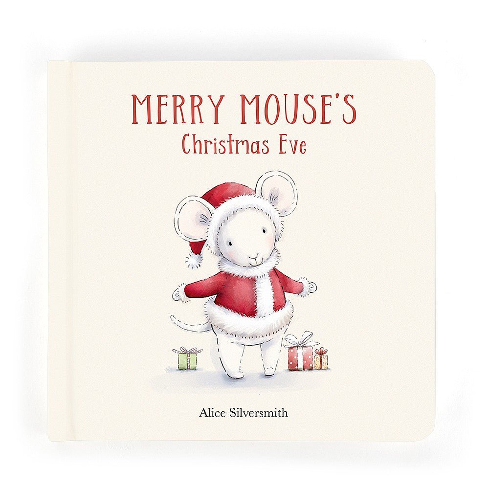 Jellycat Library Hardback Book - Merry Mouse - Christmas Eve - Princess and the Pea