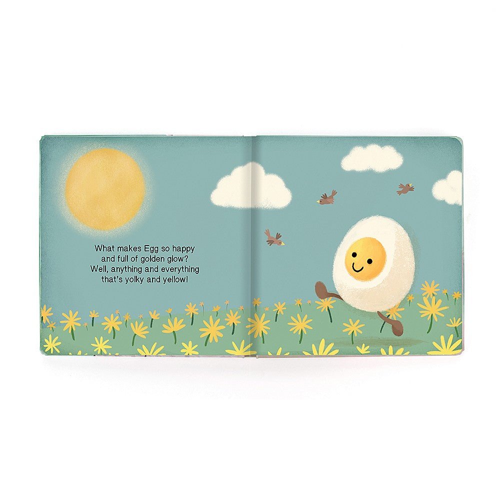 Jellycat Library Hardback Book - The Happy Egg (Retired) - Princess and the Pea