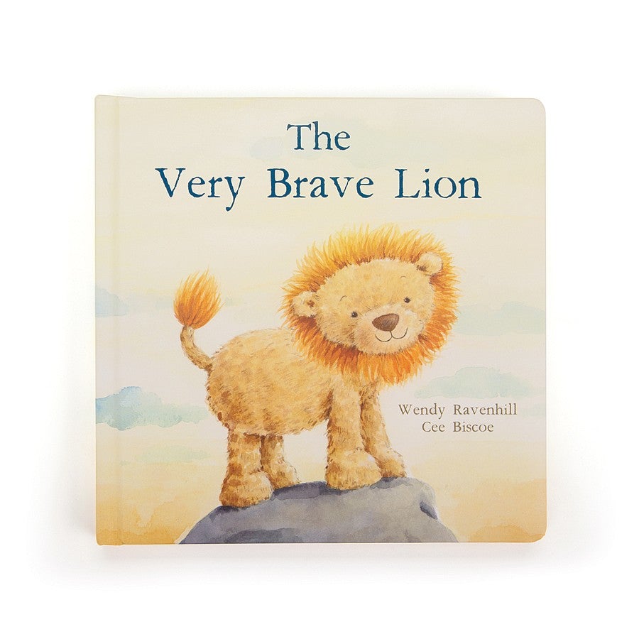 Jellycat Library Hardback Book - The Very Brave Lion - Princess and the Pea