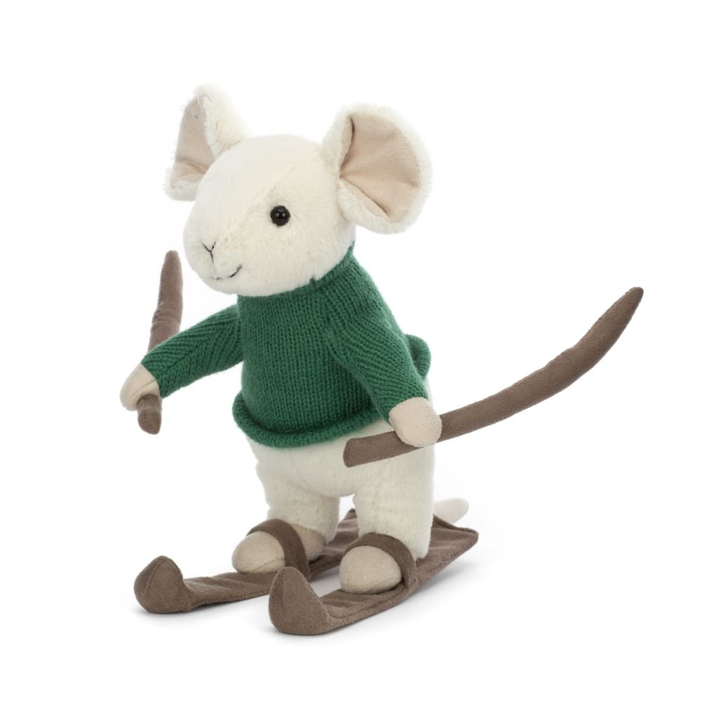 Jellycat Merry Mouse Skiing - Princess and the Pea