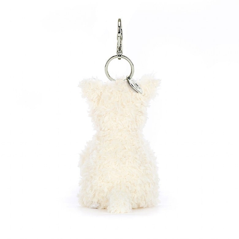 Jellycat Munro Scottie Dog Bag Charm - Princess and the Pea