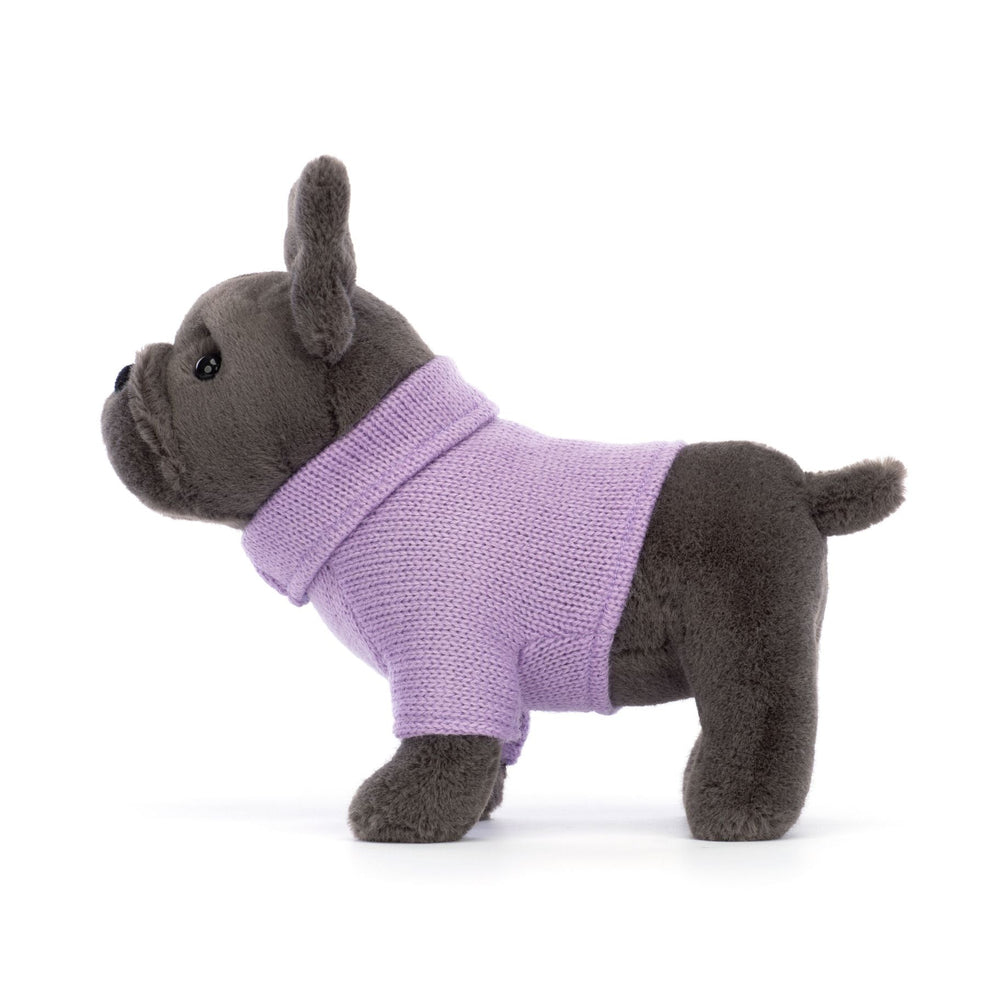 Jellycat Sweater French Bulldog Purple - Princess and the Pea