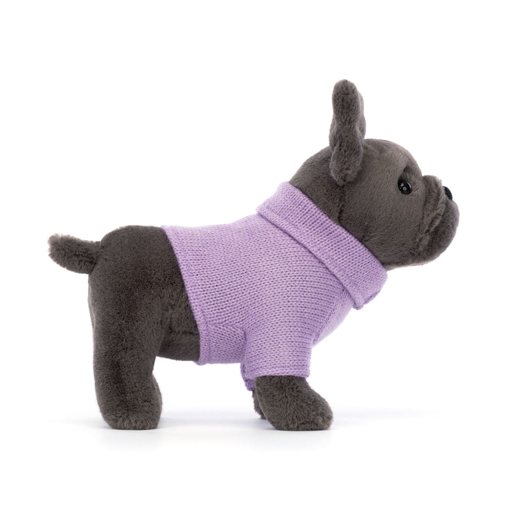 Jellycat Sweater French Bulldog Purple - Princess and the Pea
