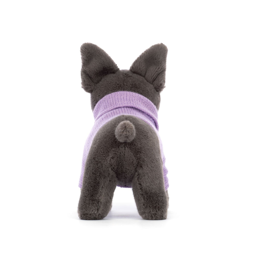 Jellycat Sweater French Bulldog Purple - Princess and the Pea