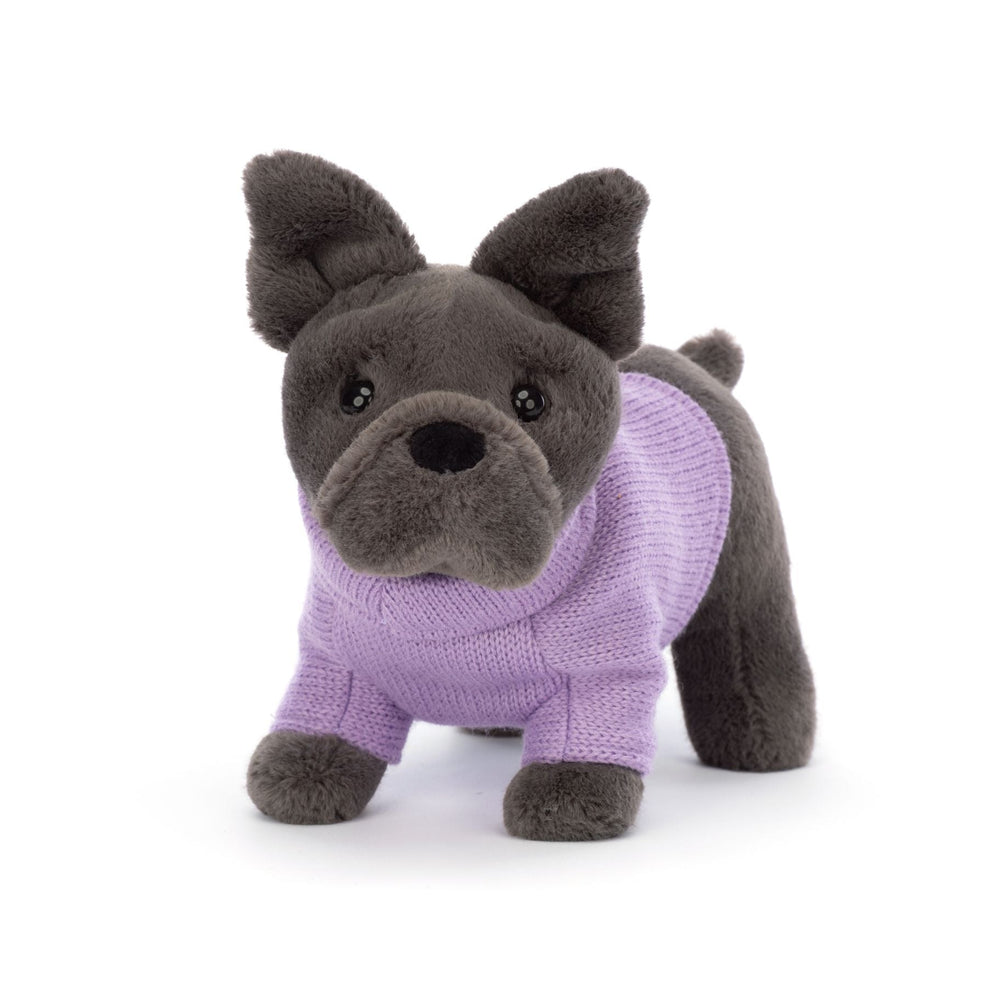 Jellycat Sweater French Bulldog Purple - Princess and the Pea