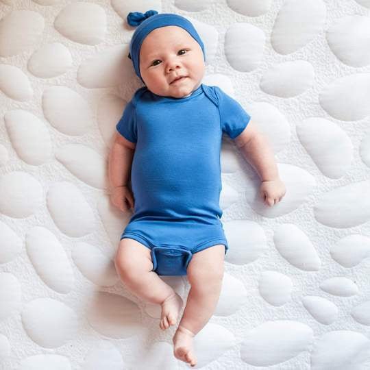 Knotted Cap In Indigo - Princess and the Pea