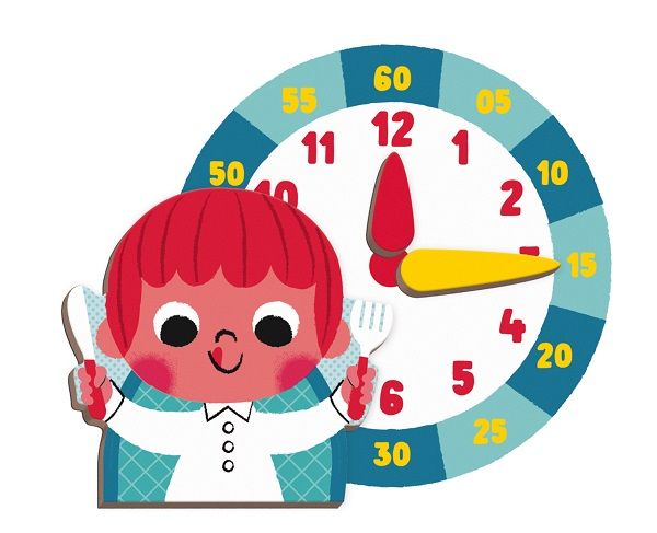 Magnetibook - Learn to Tell Time - Princess and the Pea