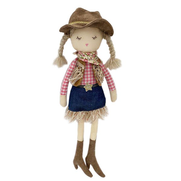 MON AMI - Clementine Cowgirl Doll - Princess and the Pea