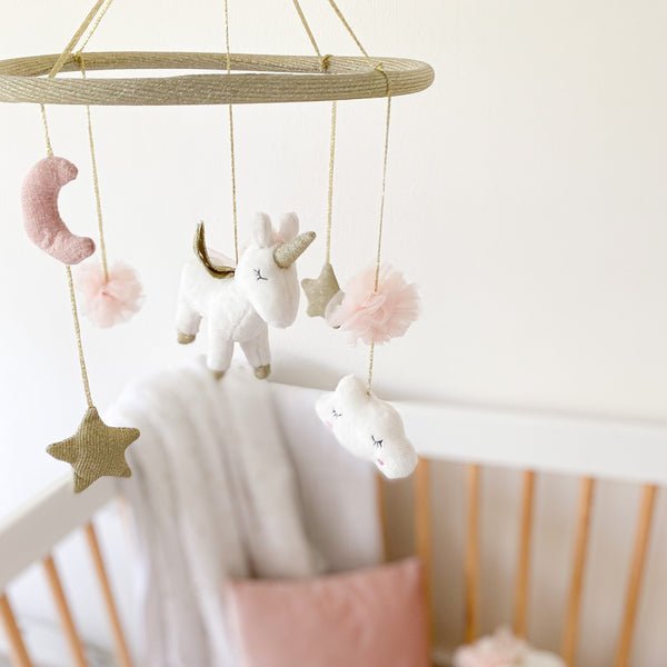 MON AMI - Unicorn Celestial Mobile - Princess and the Pea