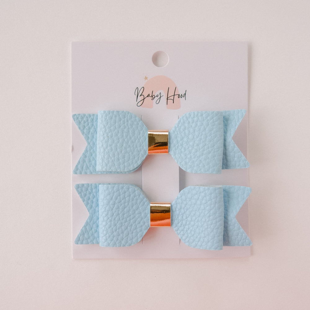 Olivia Classic Bow Hair Clip Set - Princess and the Pea
