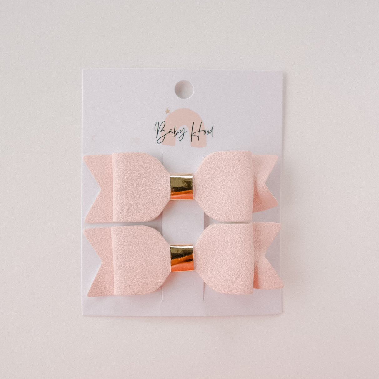 Olivia Classic Bow Hair Clip Set - Princess and the Pea