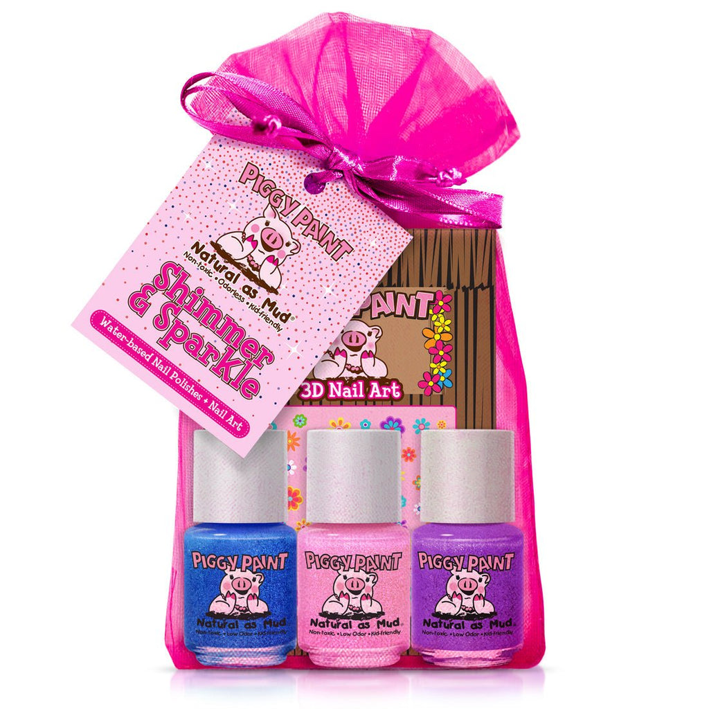 Piggy Paint Shimmer & Sparkle Gift Set - Princess and the Pea