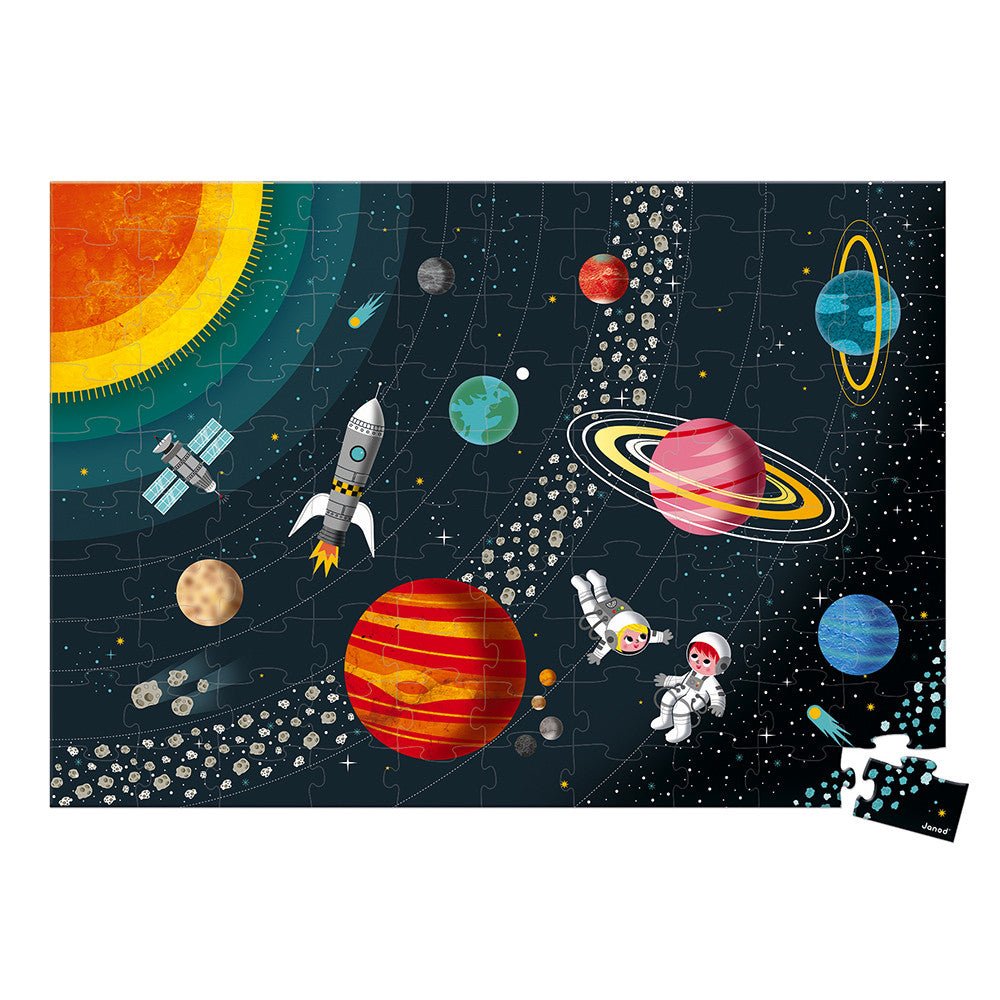 Puzzle 100pc - Solar System - Princess and the Pea