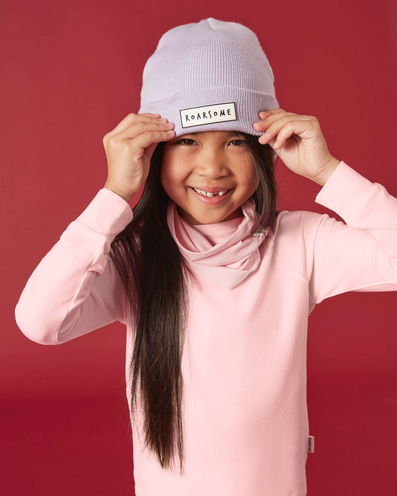 Roarsome Bamboo Base Layer - Marshmallow Pink - Princess and the Pea