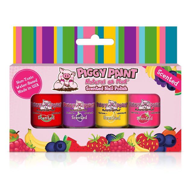 Scented - Silly Unicorns 4 Polish - Gift Set - Princess and the Pea