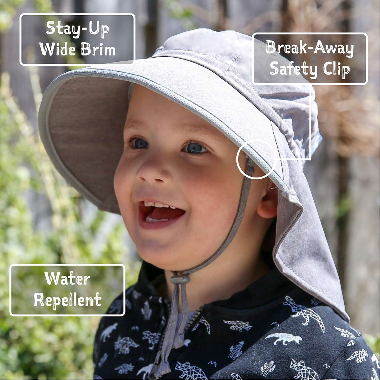 Shark Aqua-Dry Adventure Hat - Princess and the Pea
