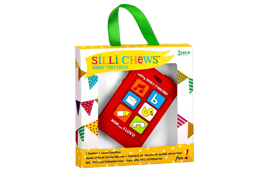 SILLI CHEWS - bPHONE TEETHER - Princess and the Pea