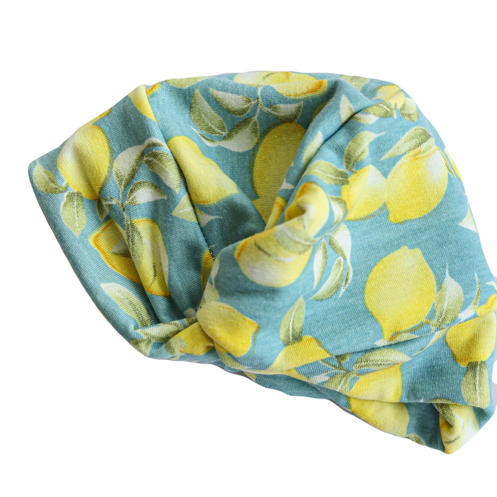 Summer's Lemon Turban Hat - Princess and the Pea