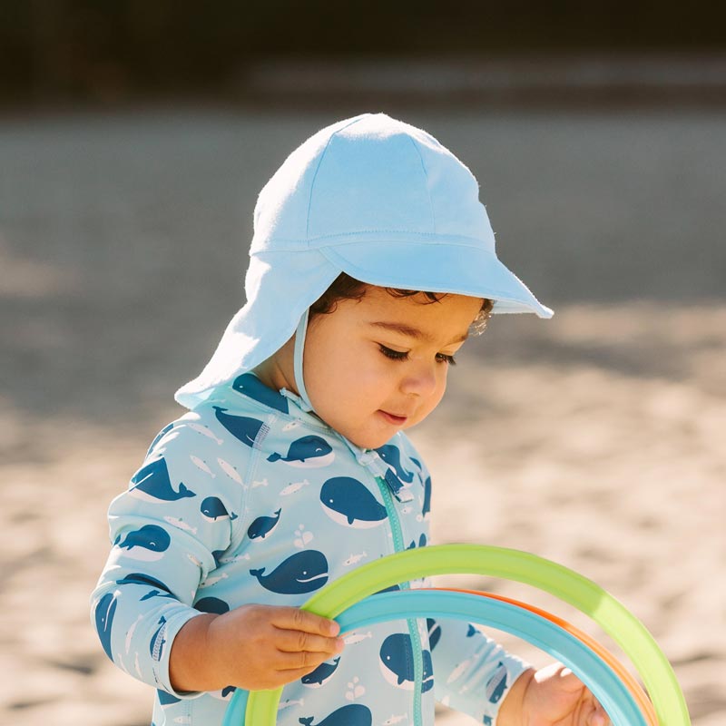 Sun Soft Baby Caps | Baby Blue - Princess and the Pea