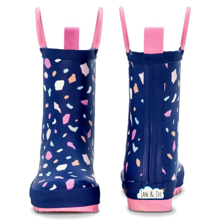 Terrazzo - Puddle-Dry Rain Boots - Princess and the Pea