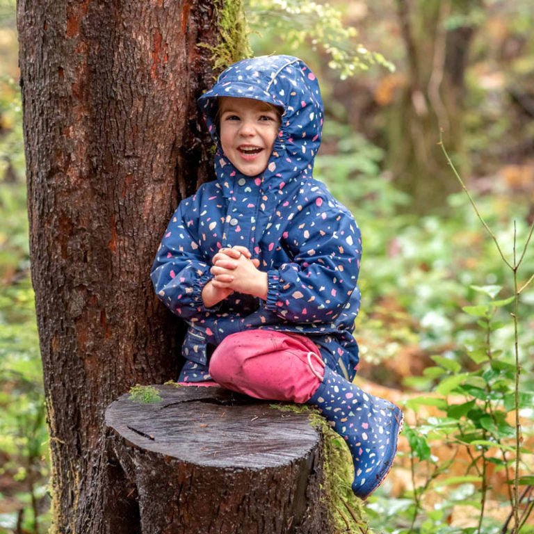 Terrazzo - Puddle-Dry Rain Boots - Princess and the Pea