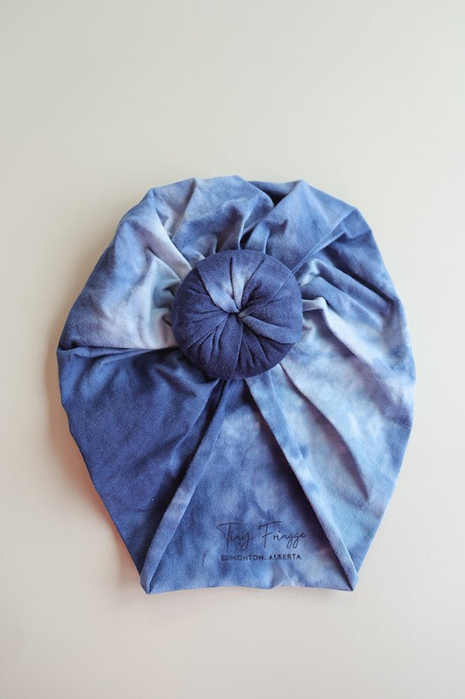Tie-dye Baby Turban Hat - Princess and the Pea