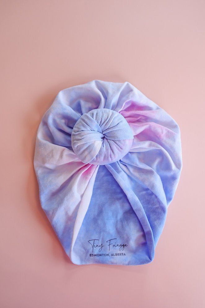 Tie-dye Baby Turban Hat - Princess and the Pea