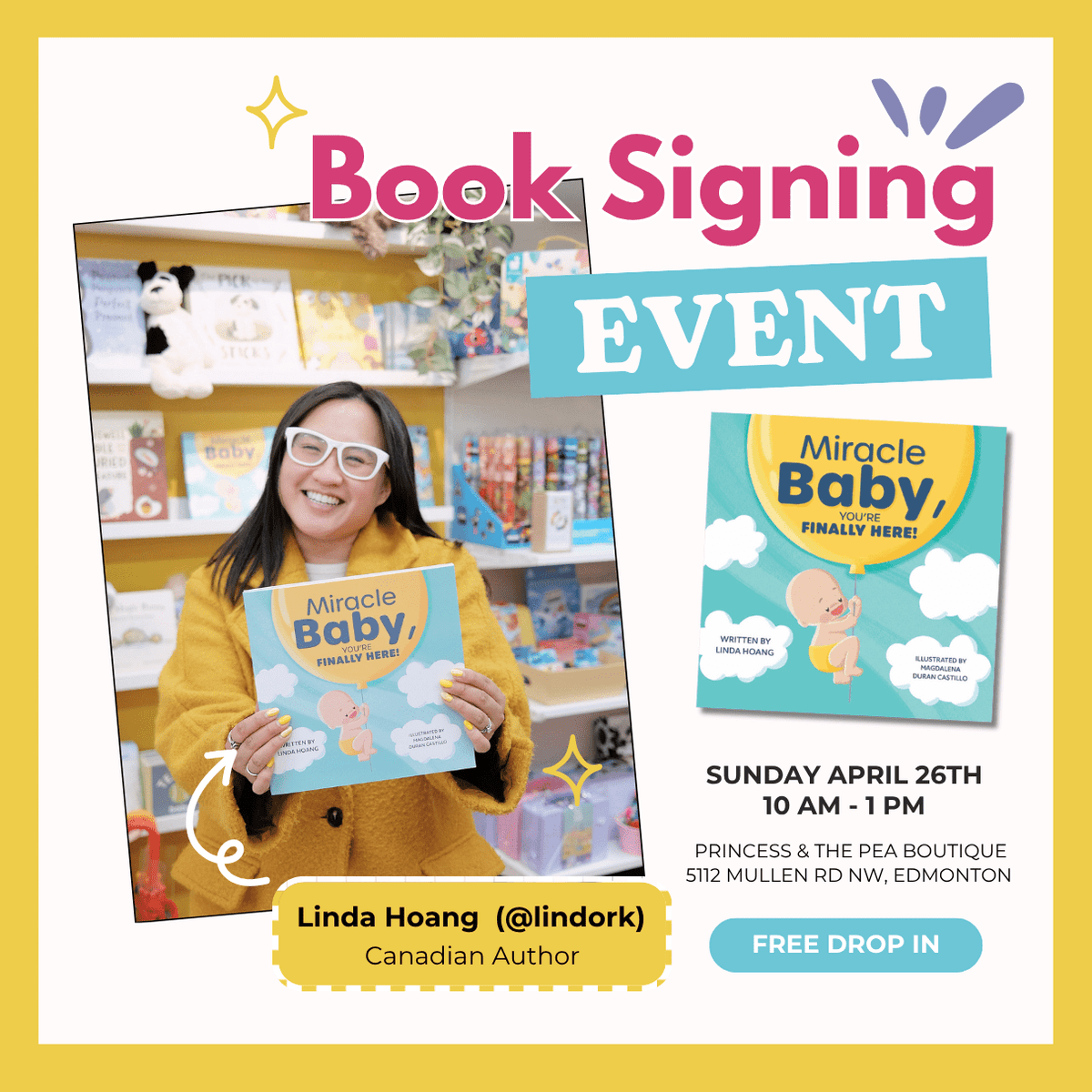 A Sweet Pre-Mother’s Day Event - Princess and the Pea Boutique