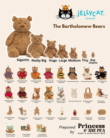 Le guide ultime des oursons Jellycat Bartholomew