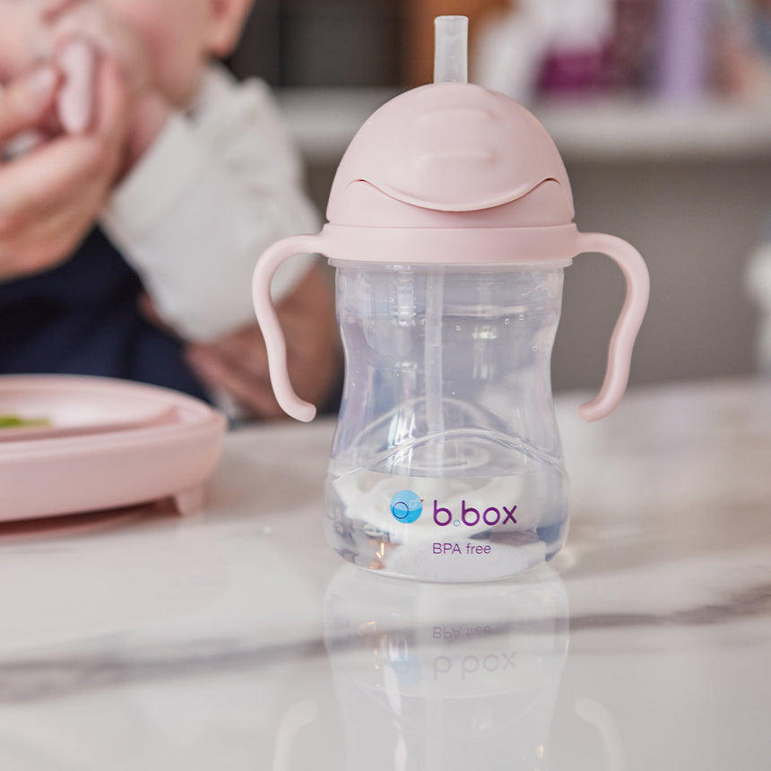 B.BOX Sippy Straw Cup 240ml - Blush