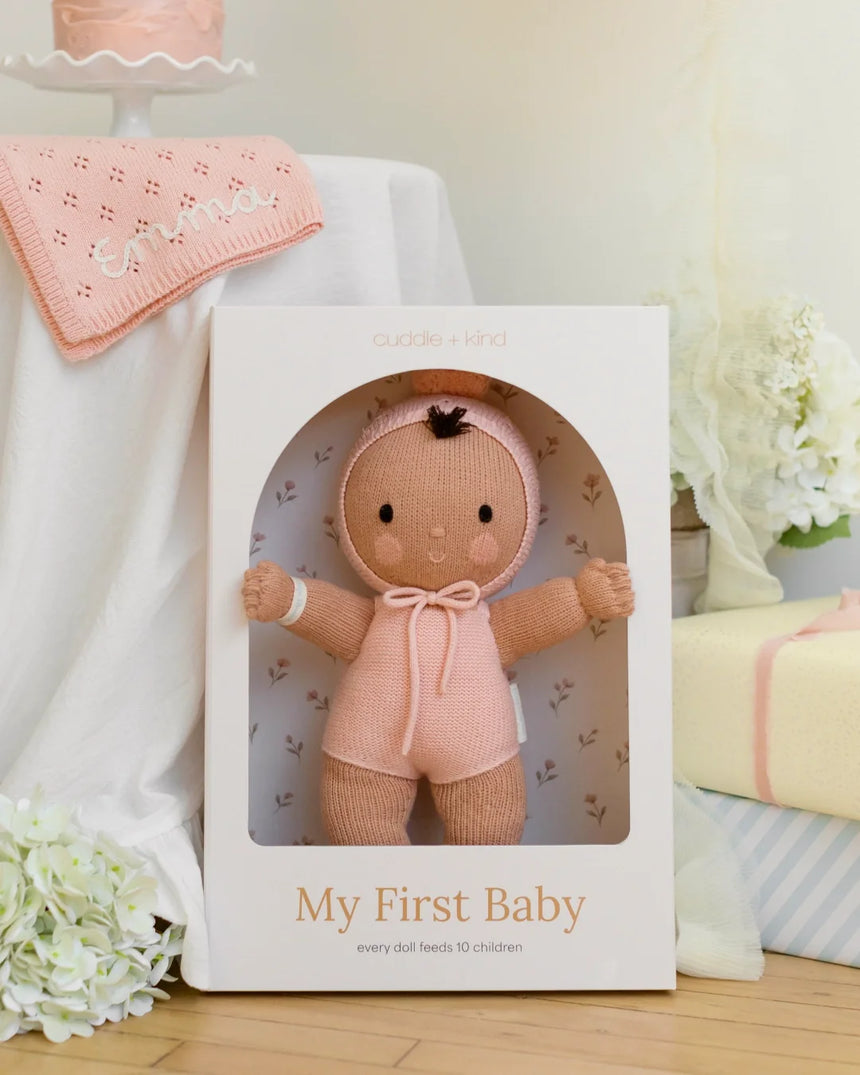 cuddle + kind My First Baby (peach)