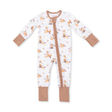 Angel Dear Convertible Romper - Woodland Animals with Pumpkins