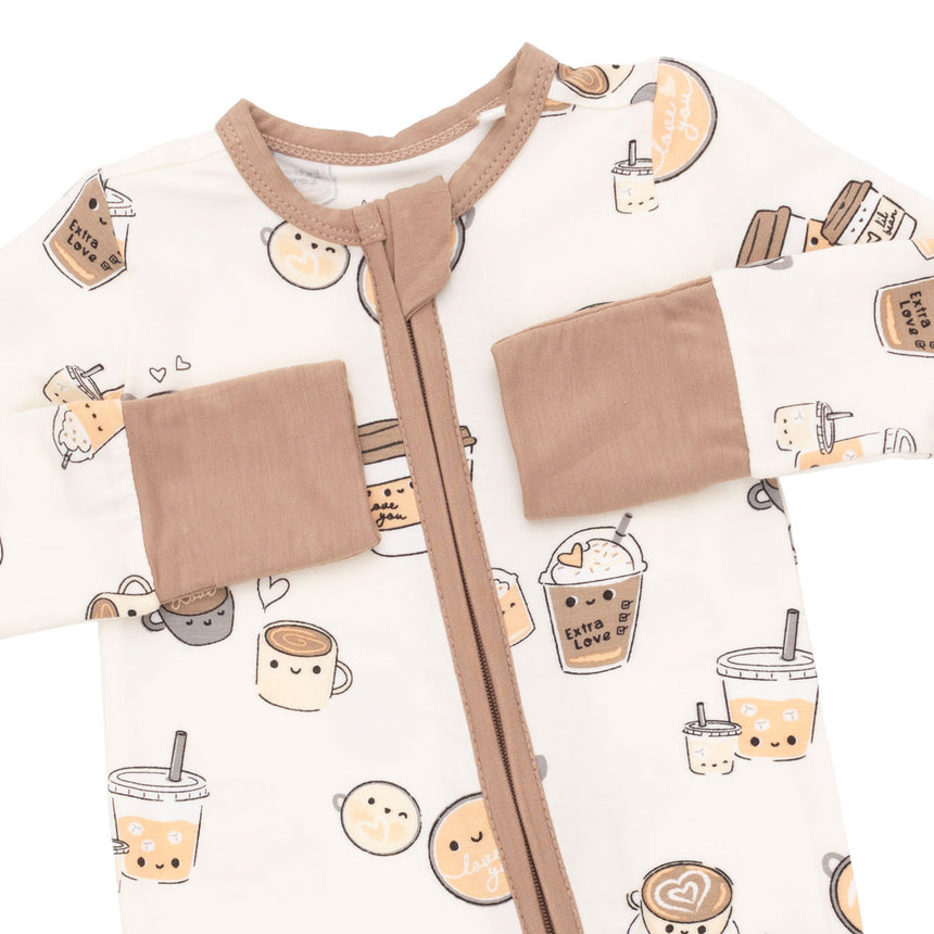 Angel Dear Convertible Romper - Love You A Latte