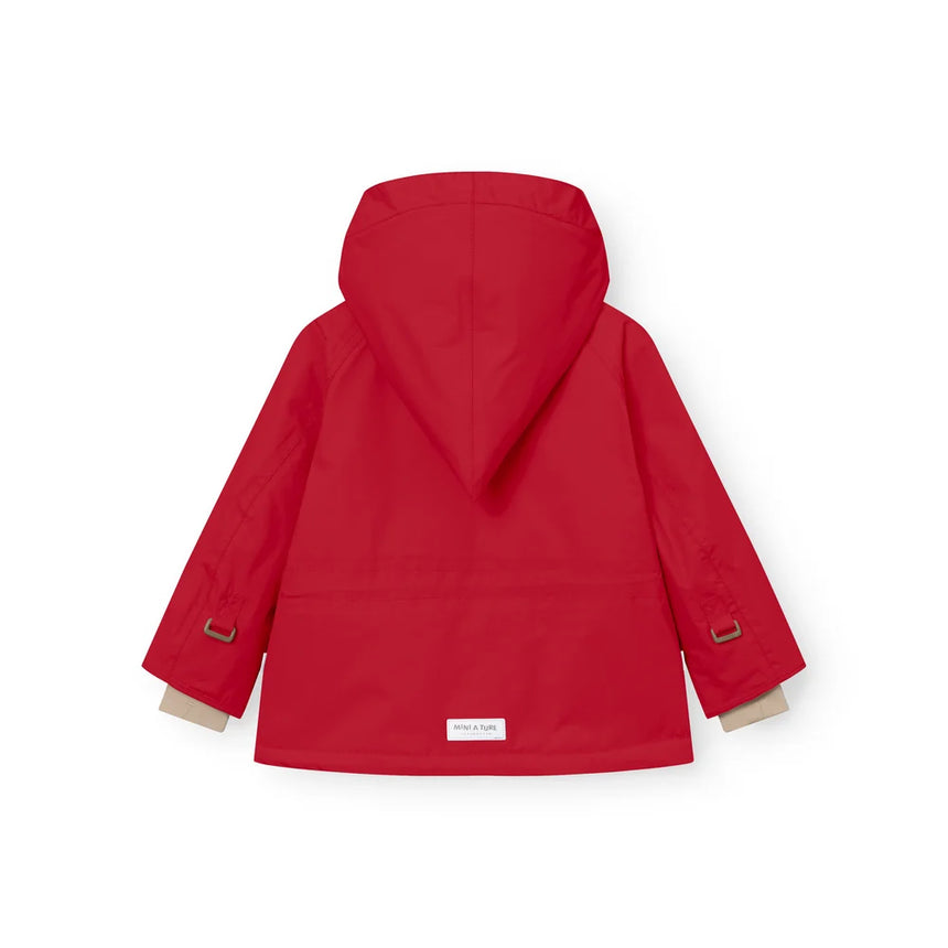 Mini A Ture - Wang fleece lined winter jacket - Chili pepper