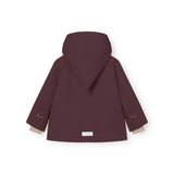 Mini A Ture - Wang fleece lined winter jacket - Fudge aubergine